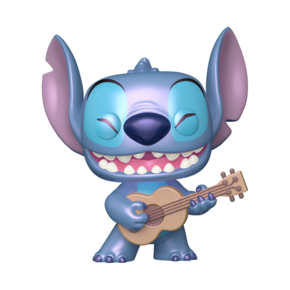 Lilo & Stitch - Stitch with Ukelele US Exclusive Pearlescent Pop! Vinyl