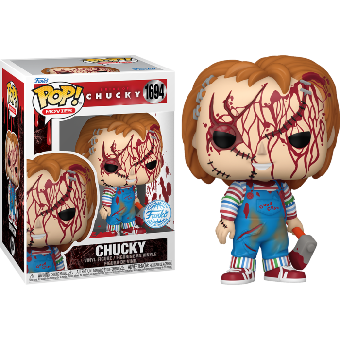 Bride of Chucky - Chucky (Battle Damaged) Pop!