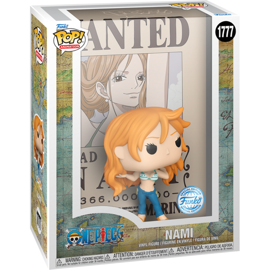 One Piece - Nami Wanted Poster US Exclusive Pop! Cover