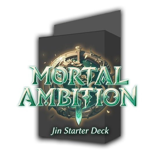 Grand Archive TCG: Mortal Ambition – Starter Deck Display – Jin