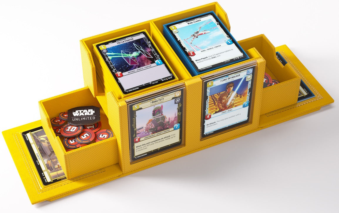 Gamegenic Star Wars Unlimited Double Deck Pod - Yellow