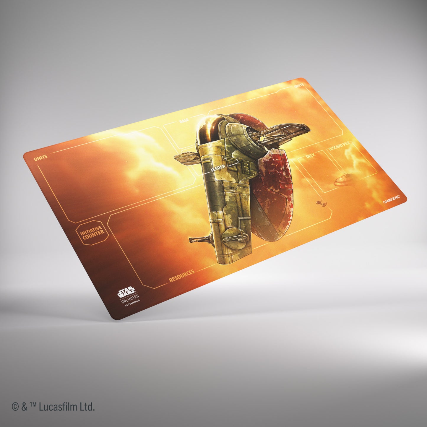 Gamegenic Star Wars Unlimited Game Mat - Fett's Firespray