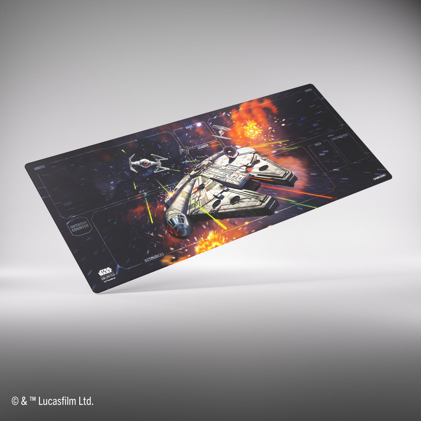 Gamegenic Star Wars Unlimited Xtra-Wide Game Mat - Millenium Falcon