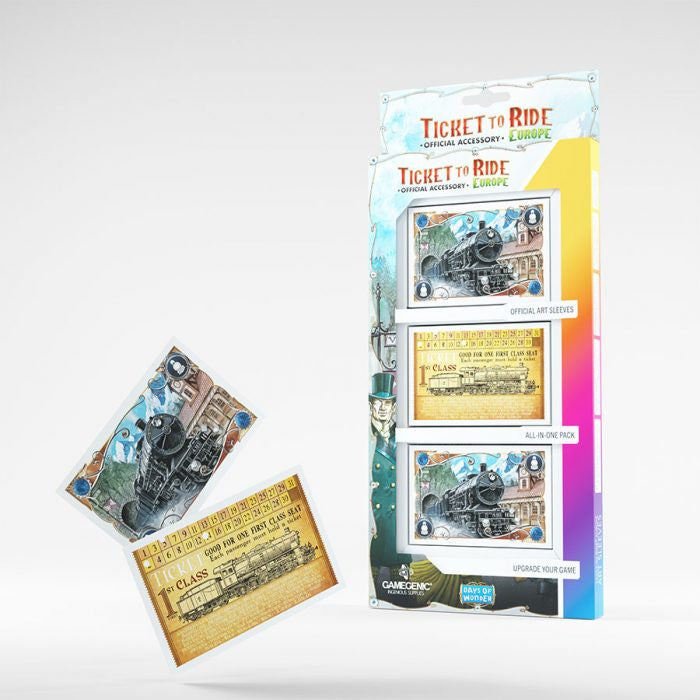 Gamegenic Ticket To Ride Europe Art Sleeves