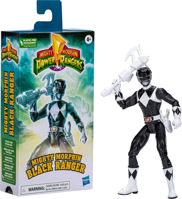 Power Rangers - Mighty Morphin Power Rangers - Retro Black