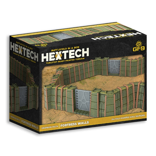 Hextech Terrain – Dropbase Delta Fortress Walls (26)