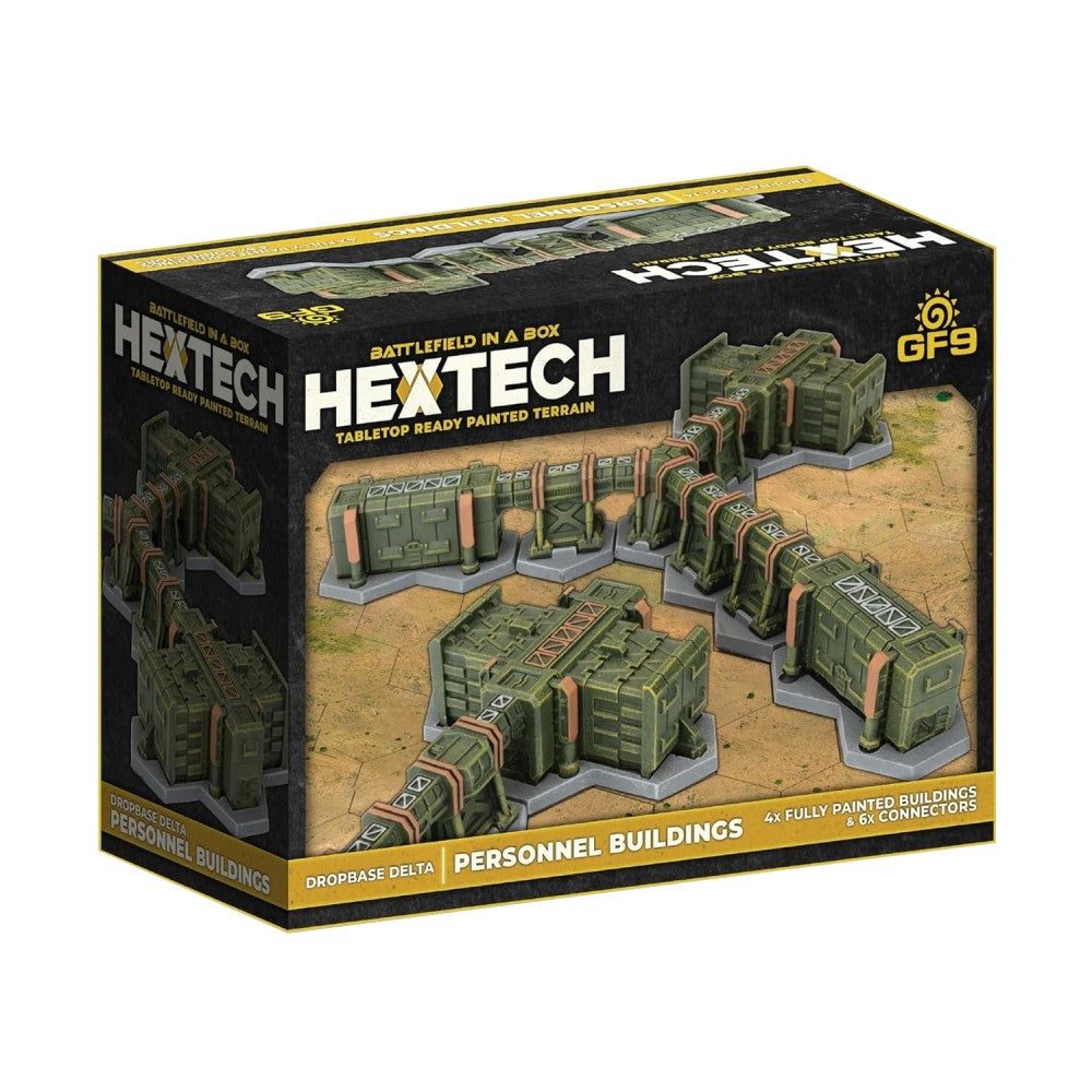 Hextech Terrain: Dropbase Delta – Personnel Buildings