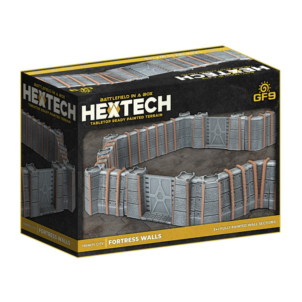 Hextech Terrain: Trinity City – Fortress Walls