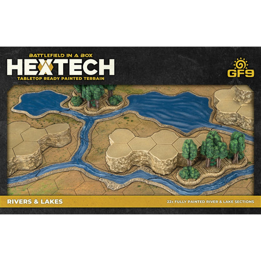 Hextech Terrain: Rivers and Lakes