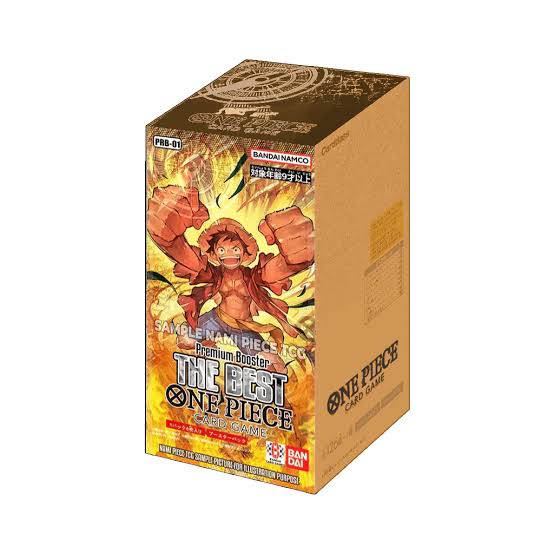 Bandai One Piece Card Game - The Best PRB-01 Booster Box [Japanese]