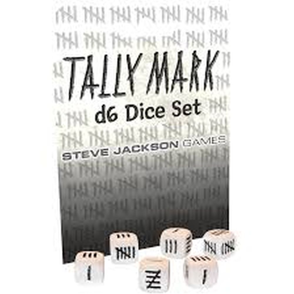 Tally Mark D6 Dice Set