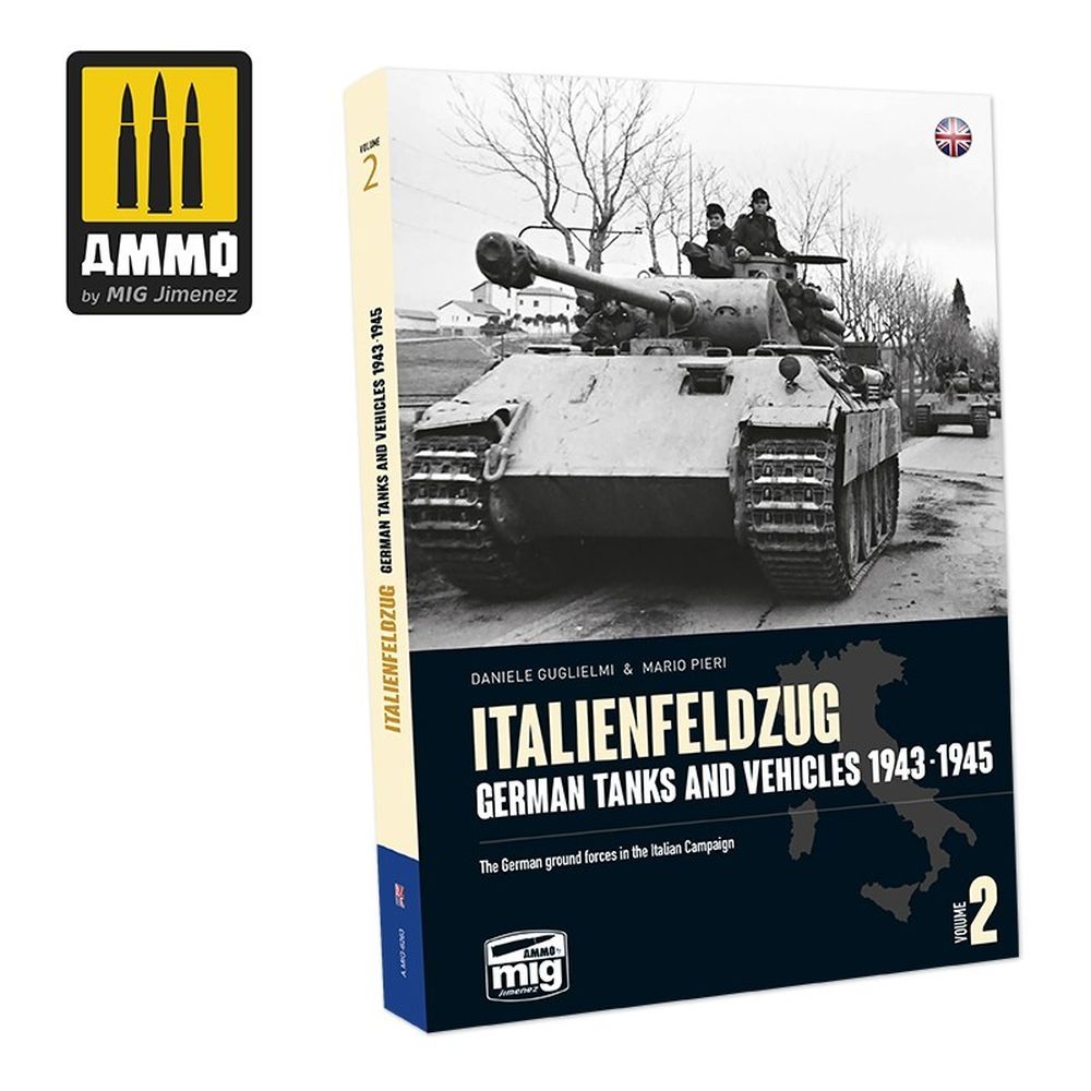 Ammo by MIG - Book - Italienfeldzug – German Tanks And Vehicles 1943-1945 Vol. 2