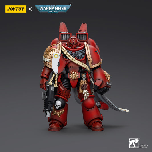 Warhammer Collectibles: 1/18 Scale Blood Angels Captain With Jump Pack