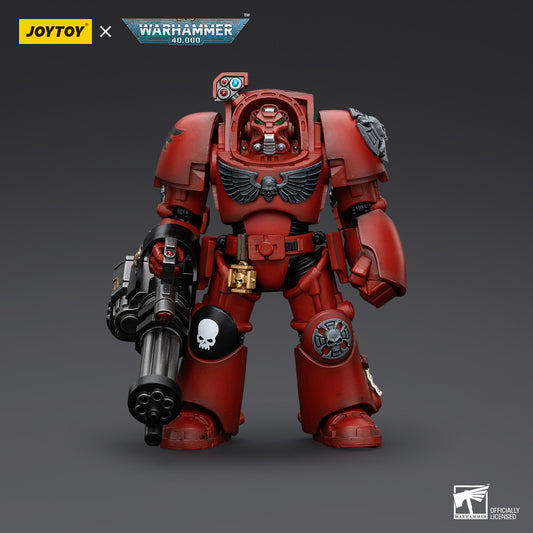 Warhammer Collectibles: 1/18 Scale Blood Angels Terminator Squad Terminator with Assault Cannon