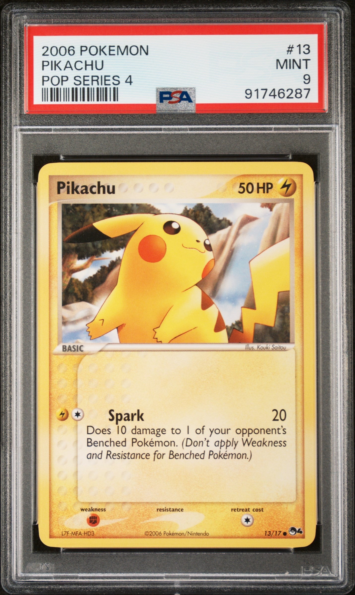 2006 Pokemon Pop Series 4 13 Pikachu Pop Series 4