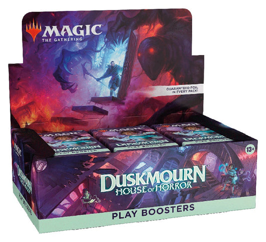 Magic the Gathering Duskmourn House of Horror Play Boosters (36 Boosters Per Display)