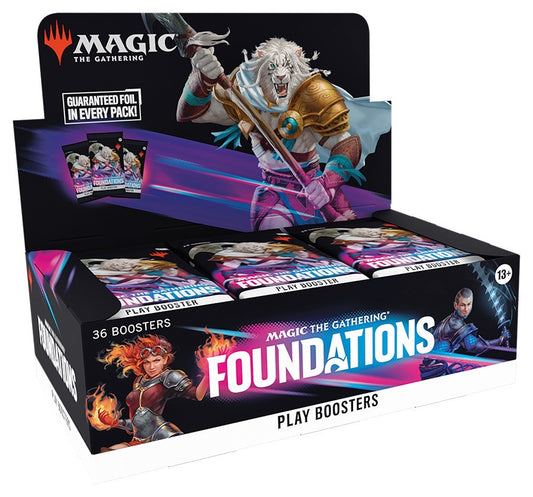 Magic the Gathering Foundations Play Boosters (36 Boosters Per Display)