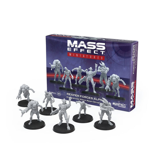 Mass Effect: The Board Game – Resin Miniatures Set: Reaper Forces Alpha