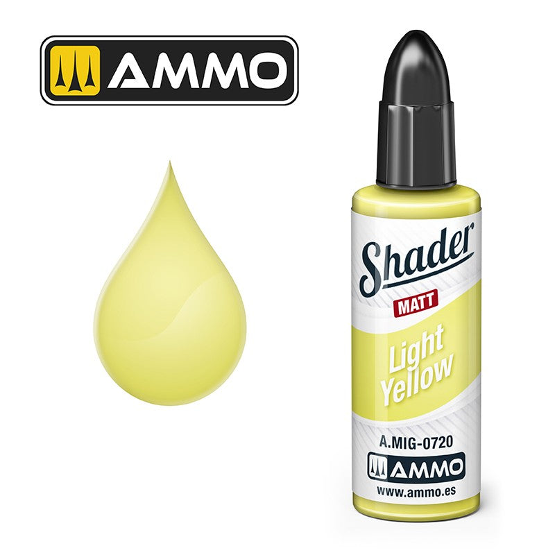 Ammo by MIG - Matt Shader - Light Yellow 10ml