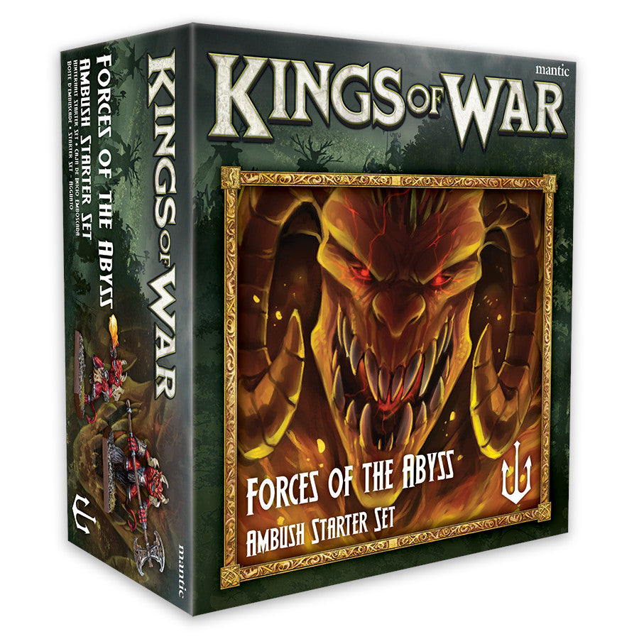 Kings of War - Forces of the Abyss Ambush Starter Set