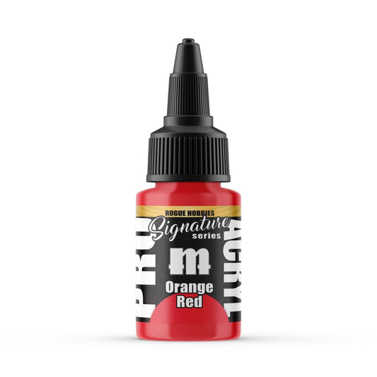 Monument Hobbies - Signature Series - Rogue Hobbies - Orange Red 22ml