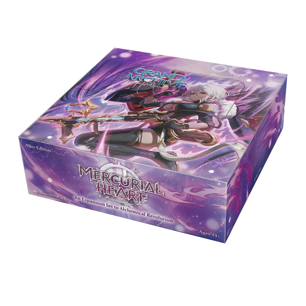 Grand Archive TCG: Mercurial Heart – Booster Display – Alter Edition