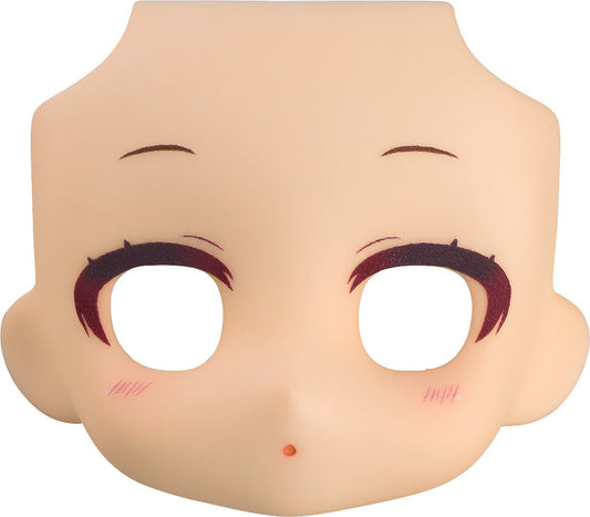 Nendoroid Doll Customizable Face Plate Narrowed Eyes with Makeup (Almond Milk)