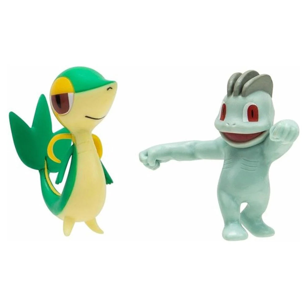 Pokemon Battle Fig Pack - Machop and Snivy