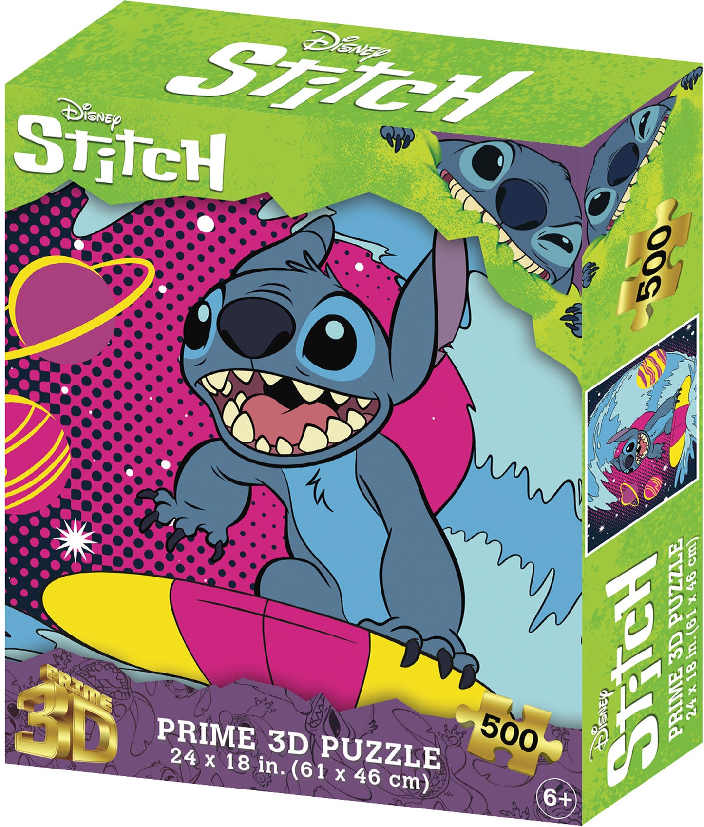 Prime 3D Disney Stitch - 500 Piece 3D Puzzle #1