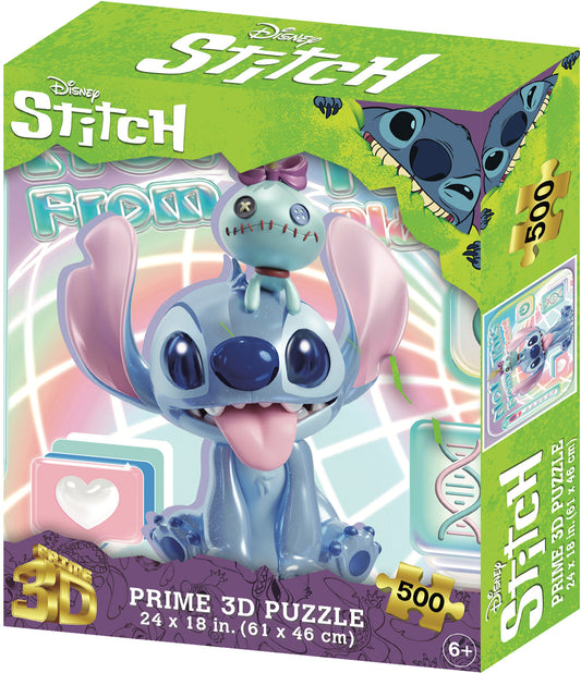 Prime 3D Disney Stitch - 500 Piece 3D Puzzle #3