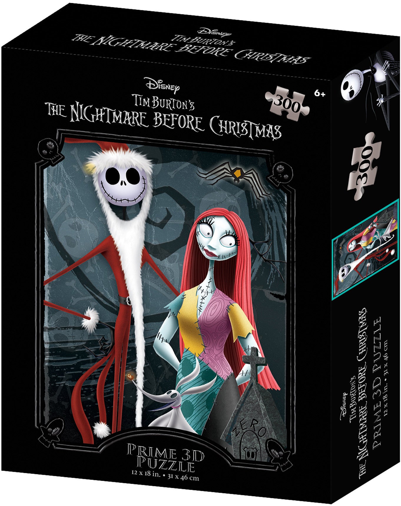 Prime3D Nightmare Before Christmas - 300 Piece 3D Puzzle