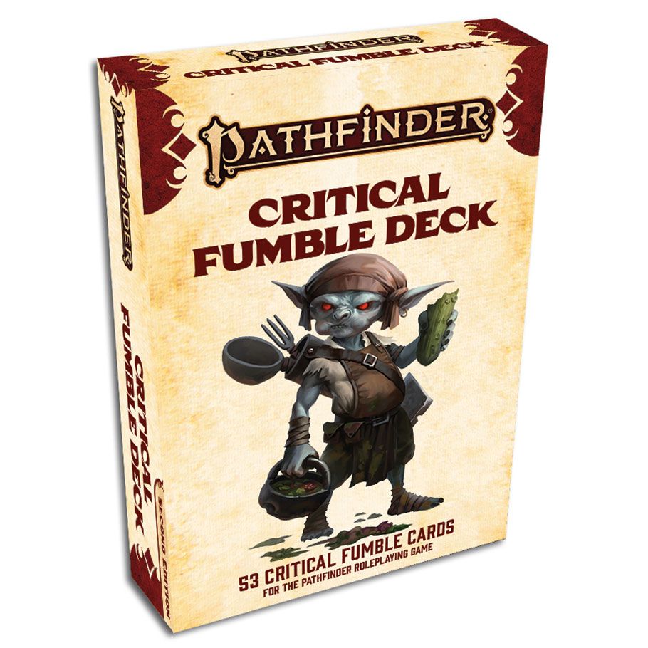 Pathfinder Critical Fumble Deck