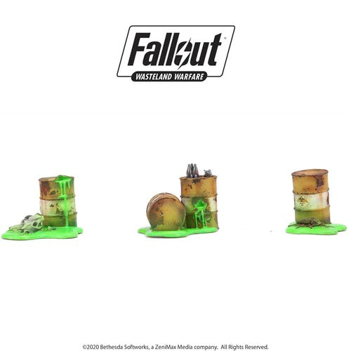 Fallout Wasteland Warfare - Terrain Expansion - Radioactive Containers (2019)