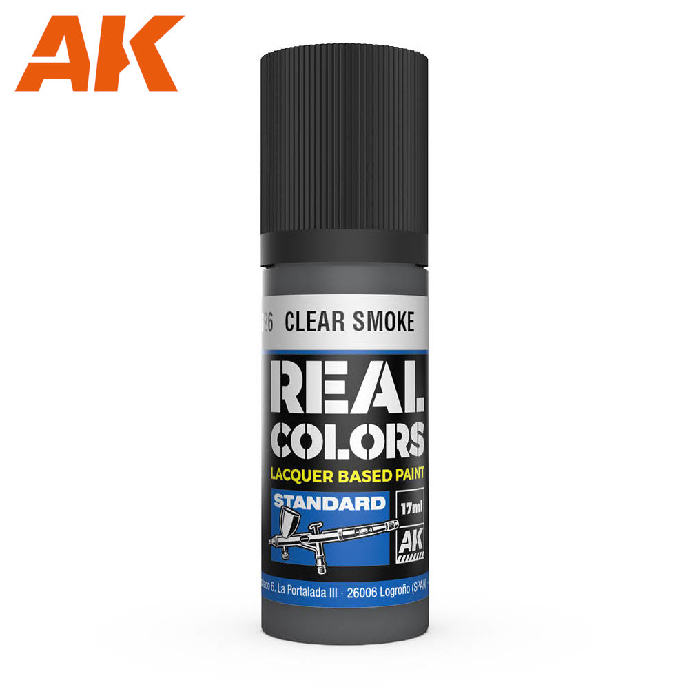 AK Interactive - Real Colours -Clear Smoke 17 ml