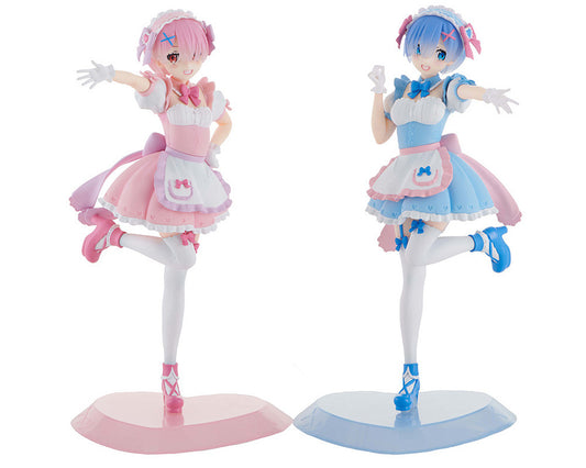 Re:ZERO Starting Life in Another World Tenitol Yumekawa Maid Rem & Ram Set with Bonus