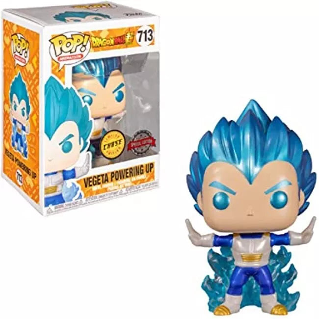 Dragon Ball Z - Vegeta Powering Up (Metallic) CHASE Pop! Vinyl #713