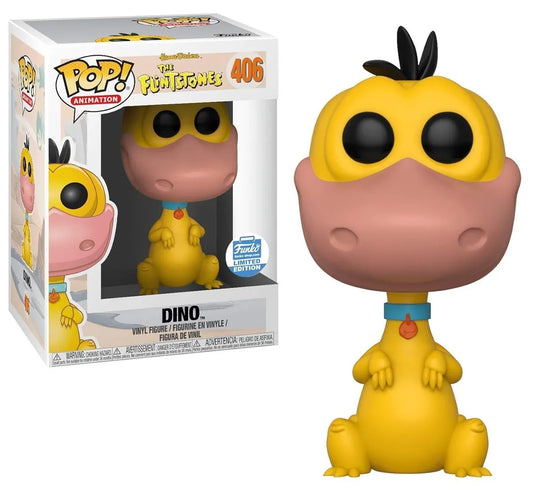 The Flintstones - Dino (Yellow) Funko Shop Exclusive Pop Vinyl #406