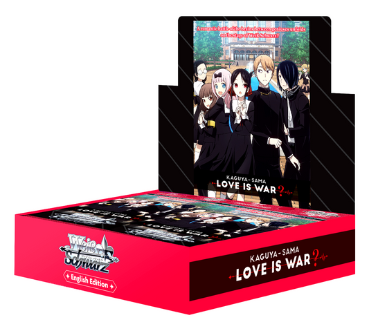 [Weiss Schwarz] Kaguya-sama: Love Is War? English Booster Box