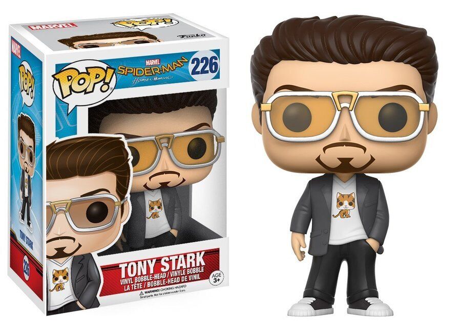 Spiderman Homecoming - Tony Stark Pop Vinyl #226