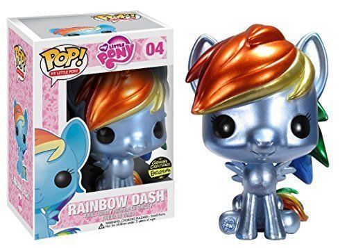 My Little Pony - Rainbow Dash Metallic Gemini Collectibles Exclusive Pop! Vinyl #04