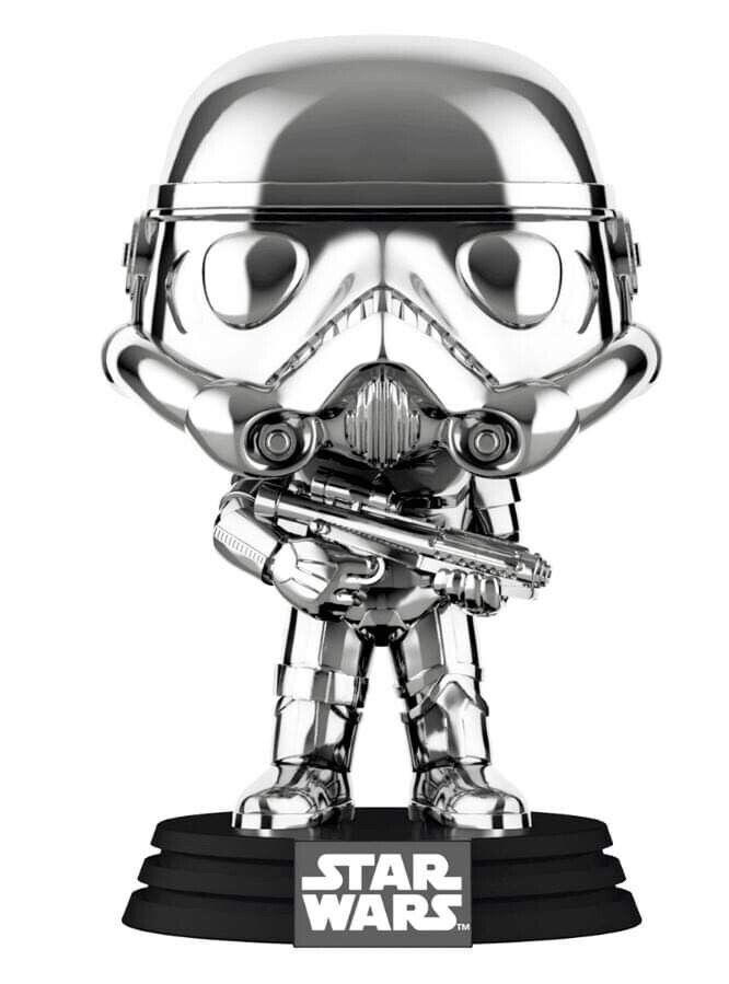 Star Wars - Stormtrooper (Silver Chrome) Pop Vinyl #296