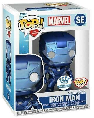 Marvel - Iron Man (Metallic) Pop with purpose