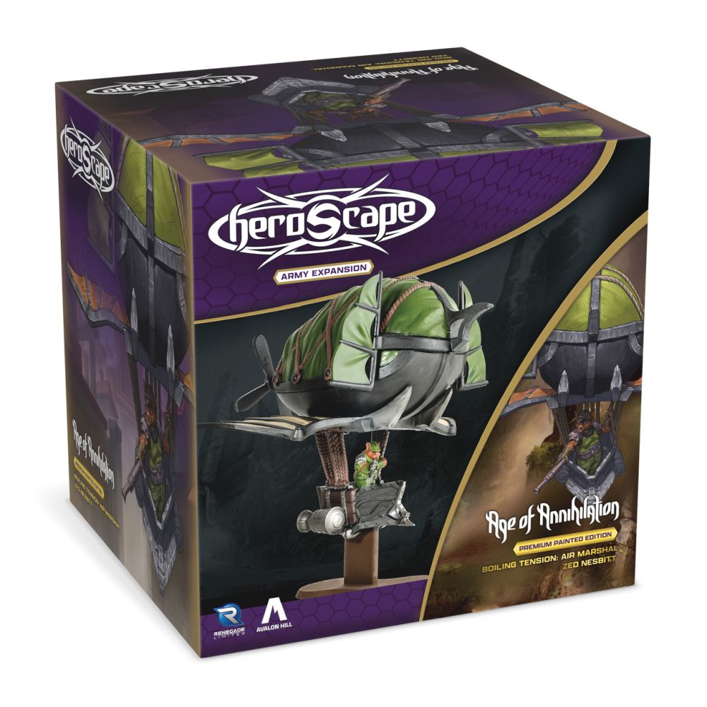 Heroscape - Air Marshal Zed Nesbitt Army Expansion