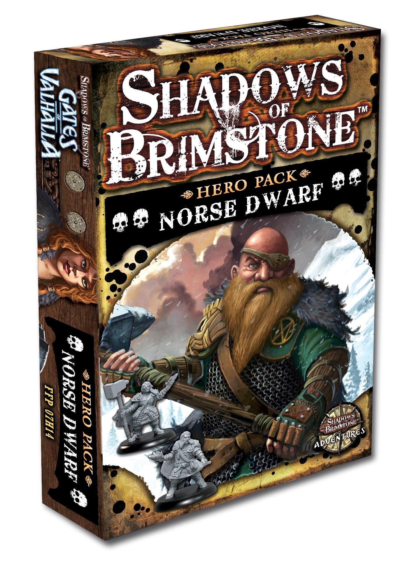 Shadows of Brimstone - Hero Pack - Norse Dwarf