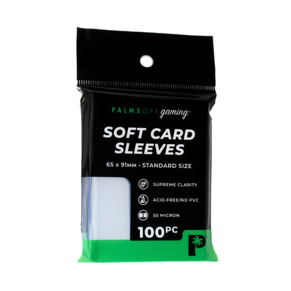 Soft Card Sleeves - 100pc (Standard Size)