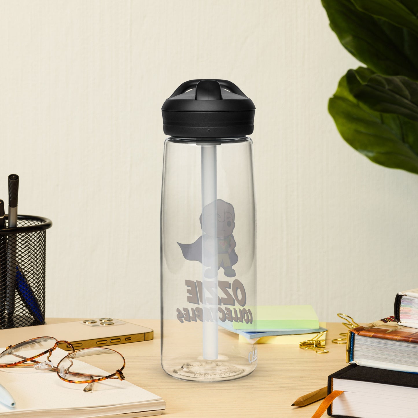 Ozzie Collectables Logo Water Bottle