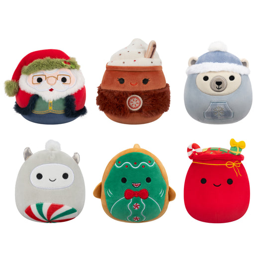 Squishmallows Blind Capsules Holiday Assortment 4" (12 in the Assortment)