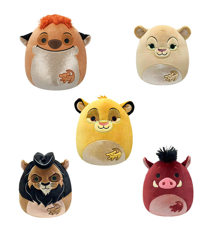 Squishmallows Plush Disney The Lion King 30th Anniversary Assortment 8" (12 in the Assortment)