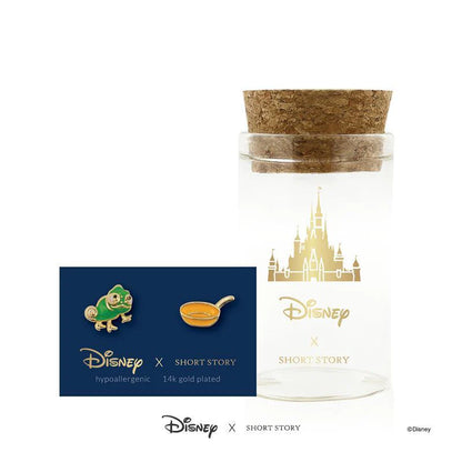 Disney Earring Epoxy Tangled Pascal & Pan