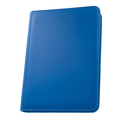 STEALTH 9 Pocket Zip Trading Card Binder - BLUE